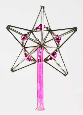 Навершие (наконечник) на ёлку «Звезда». СССР, [1950-е (?)].